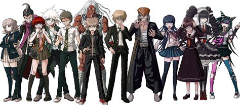 Dangan Ronpa Characters Sprites