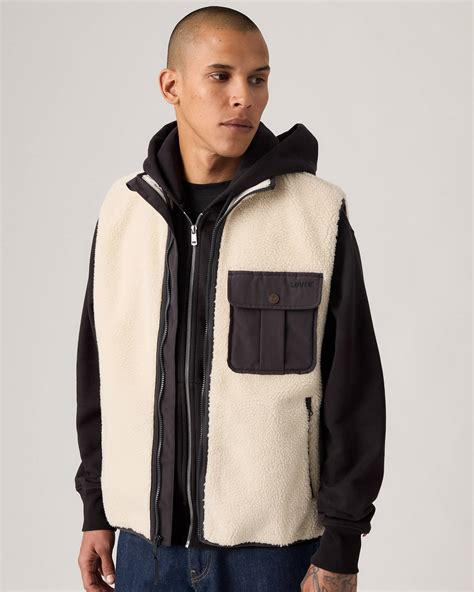 Gilet Sherpa Joonie - Neutral | Levi's® BE