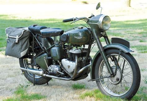 U S Military Triumph Motorcycles 3HW