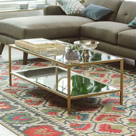 Search Ideas Related To Glass And Gold Cocktail Tables