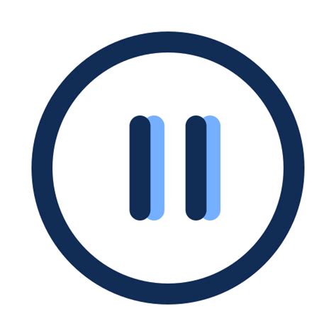 Pause - Free signs icons