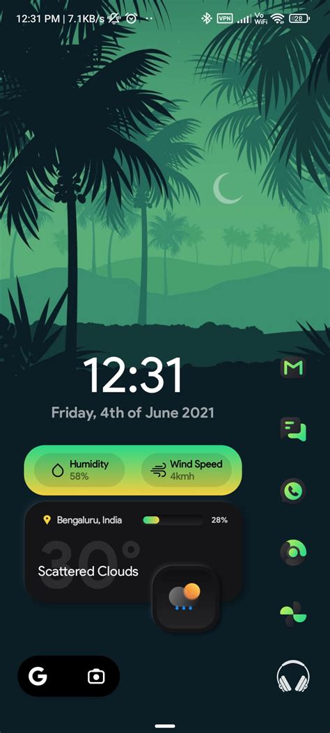 Image result for Microsoft Launcher Home Screen Setup