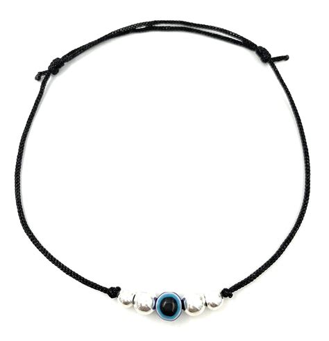 KUKSHYA JEWELLERS Exclusive 925 Sterling Silver 4 Ball + Evil Eye ...