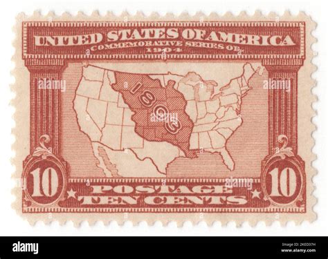 Map louisiana purchase Cut Out Stock Images & Pictures - Alamy