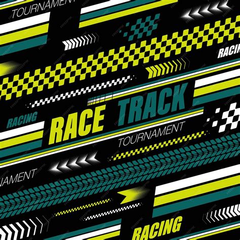 Sport green racing lines background | Premium Vector