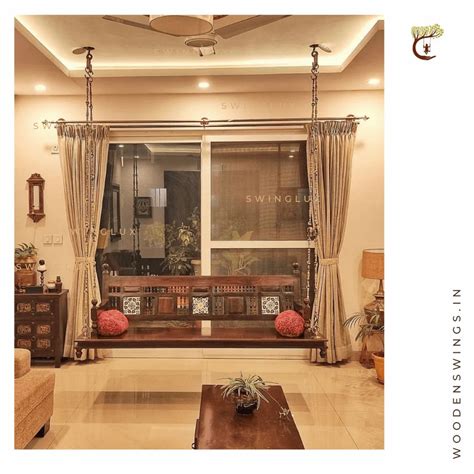 South Indian Swing - Teak wood Hand Carving Wooden Swing Manufacturer ...