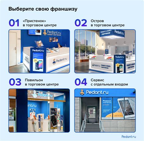 Франшиза ремонта телефонов Педант: цена, описание, отзывы