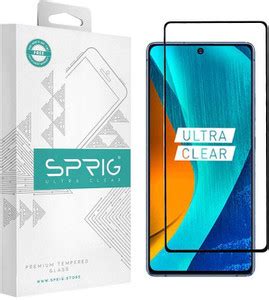 Sprig Edge To Edge Tempered Glass for Infinix Note 50s 5G+, Infinix ...