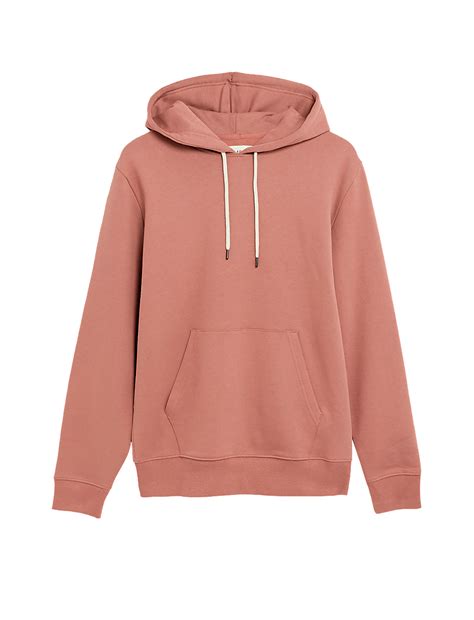 Buy Pure Cotton Hoodie at Marks & Spencer