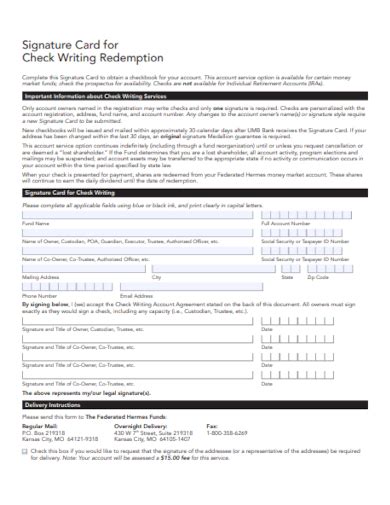 FREE 20+ Check Writing Samples in PDF