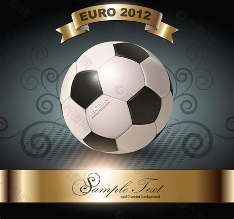 2012欧洲杯足球背景图片背景素材免费下载(图片编号:743393)-六图网