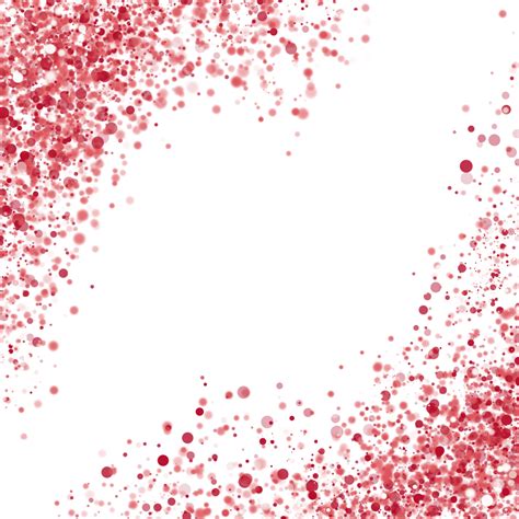 Red Glitter Dust Sparkling Border, Red Glitter Dust, Glitter Border ...