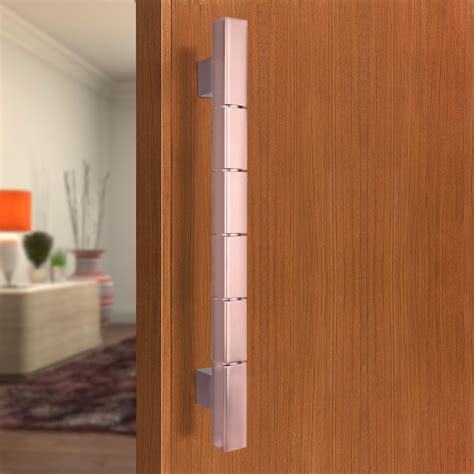 BonKaso FDH-1RG Aluminum Premium Push Pull Door Handle for Glass ...