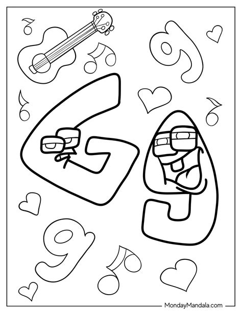 28 Alphabet Lore Coloring Pages (Free PDF Printables)