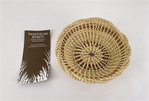 Charleston Gullah Sweetgrass South Carolina Basket