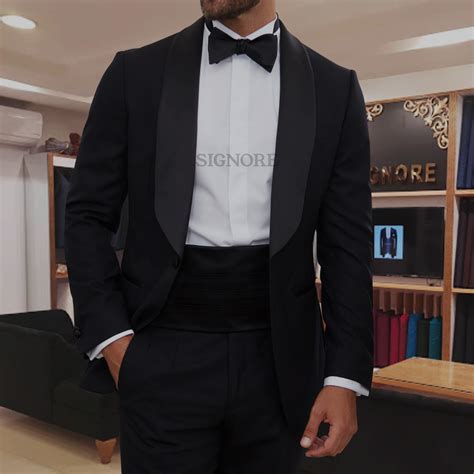 Black Suit With Cummerbund at Christopher Sheldon blog