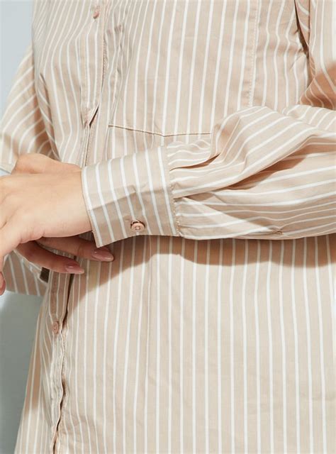 Buy URB_N URB-N Women Striped Oversized Shirt Online at just Rs. 799.0 ...