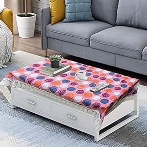 Buy CASA-NEST Rectangular 2-4 Seater PVC Attractive Multicolor Anti ...