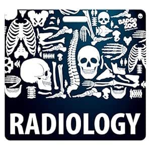 Radiology Badge Buddy Horizontal Heavy Duty Badge Tags Backer Card ...