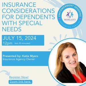 Empowerment Session: Insurance Considerations for Dependents with ...