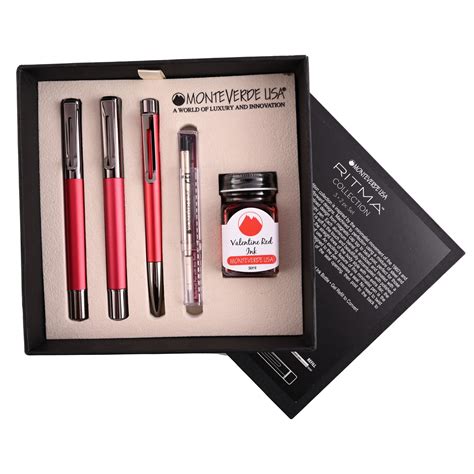 Monteverde Ritma Gift Set of 5 - Red (Special Edition) – Makoba