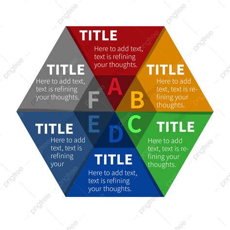 Colorful Title Vector Design Images, Six Color Rotating Triangle Title ...