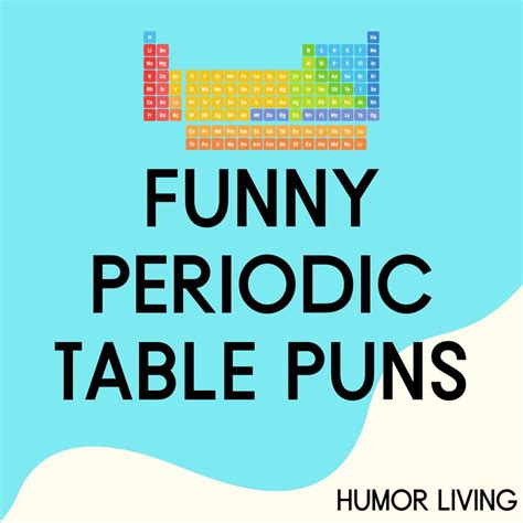 Periodic Table Jokes Worksheet at James Northern blog