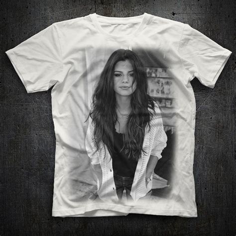 Selena Gomez White Unisex T-Shirt - Tees - Shirts #selenagomez #shirt # ...