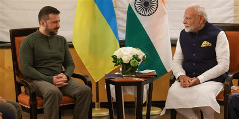Modi Meets Zelensky, Reaffirms Support For Resolution of Conflict in ...