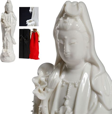 Amazon.com: Pure Copper Guan Yin Statue - Handmade Quan Yin Statues ...
