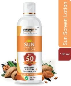 Glowee Sunscreen - SPF Paraben Free Skin Lighten Brightening Sun screen ...