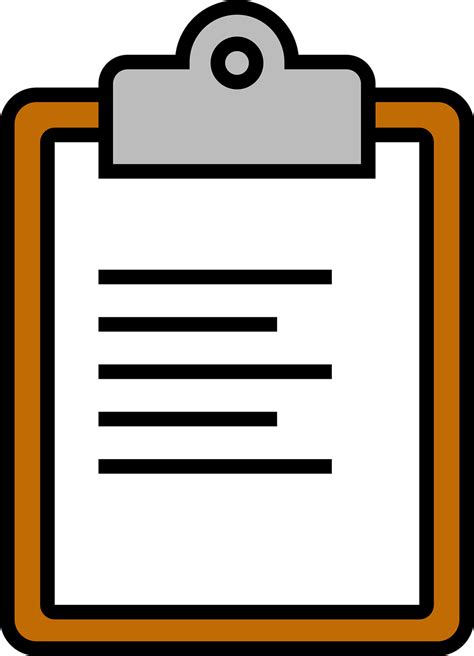 Free Clipboard Vector Art - Download 78+ Clipboard Icons & Graphics ...