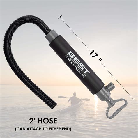 Buy Best Marine Manual Bilge Pump. Includes 2ft Reversible Hose for ...