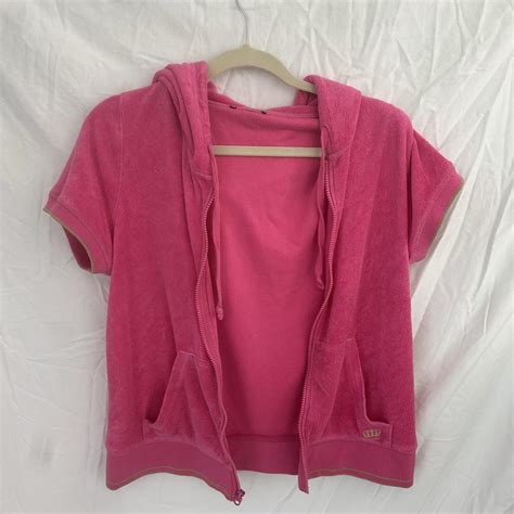 Juicy Couture terry cloth beach cover up! The y2k... - Depop