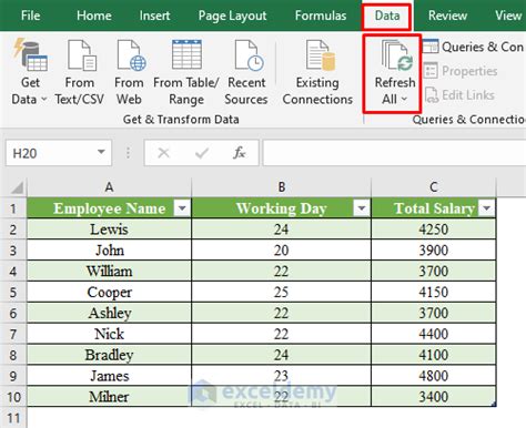 Image result for Automatically Update Excel Sheet