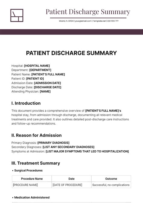 Image result for Discharge Progress Note Example