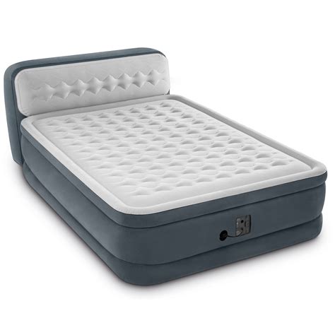 Intex Ultra Plush Dura Beam Deluxe Airbed with Built India | Ubuy