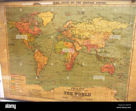 British empire map hi-res stock photography and images - Alamy
