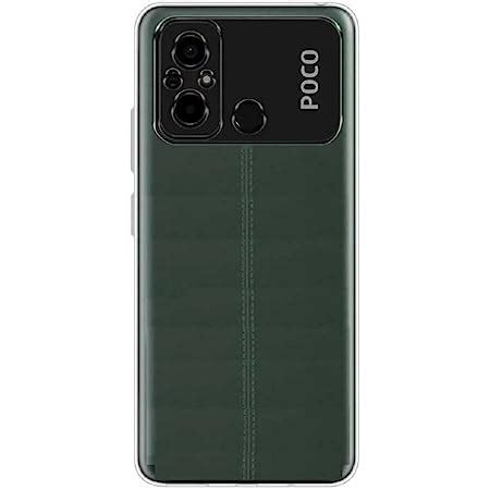 Fastship Rubber Silicone Back Cover for Poco C55 - Transparent : Amazon ...