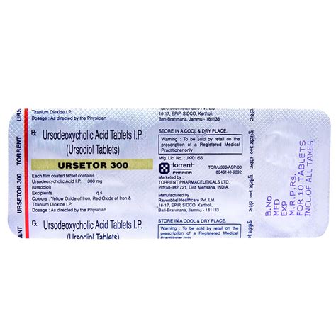 Ursetor 300 Tablet | Uses, Side Effects, Price | Apollo Pharmacy