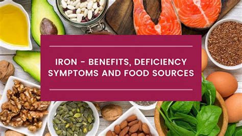Iron - Benefits, Deficiency Symptoms And Food Sources – Nutrispray