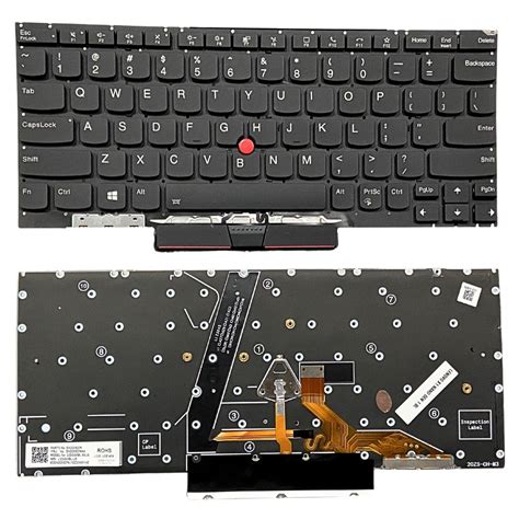 premium keyboard for lenovo thinkpad x1 nano 1st gen with trackball and ...