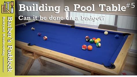 Image result for Homemade Pool Table