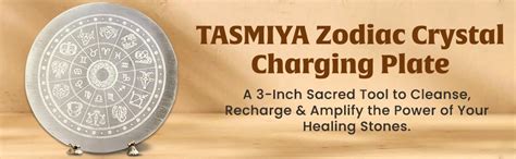 TASMIYA Crystal Charging Plate (Zodiac, 4 Inch) : Amazon.in: Health ...