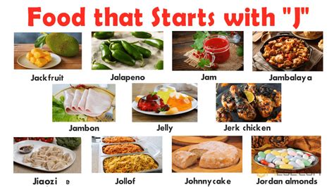List of Foods from A to Z with "Delicious" Pictures • 7ESL - Jukkis