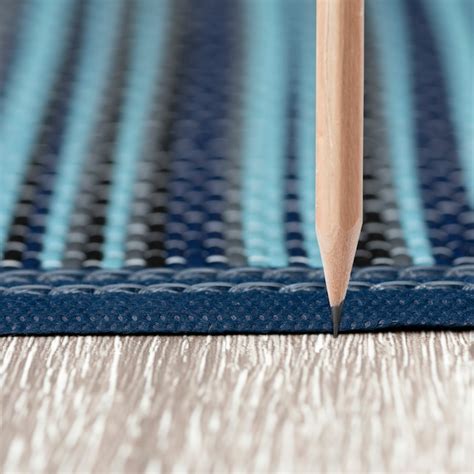 Tayse Luna 6 X 9 (ft) Dark Blue Outdoor Stripe Coastal Area Rug LNA1007 ...