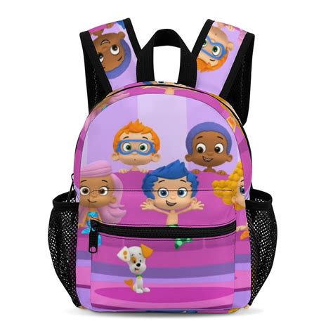 Fun Bubble Guppies Backpack Daypack School Bag Lightweight Bookbag ...