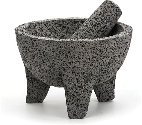 Amazon.com: RSVP International Authentic Mexican Molcajete, 8.5" x 5 ...