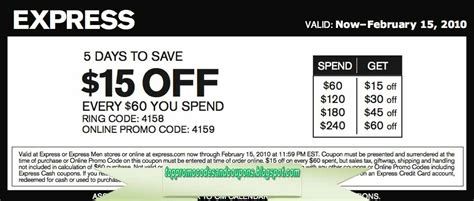 Image result for Express Promo Code