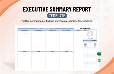 Executive Summary Report Example 的图像结果